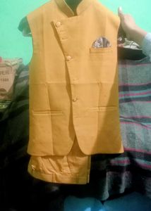 Green Suit Vest &amp; Pants Set