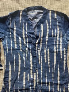 Blue Printed Kurta