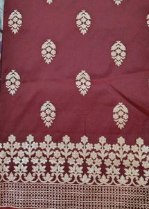Marron Silk Saree