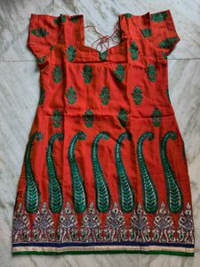 Women Designer Suit Kurta (With Dupatta)