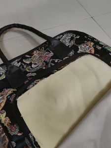 Big Size Embroidered Handbag New With Tag