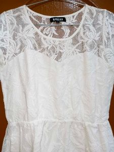 White Lace Dress