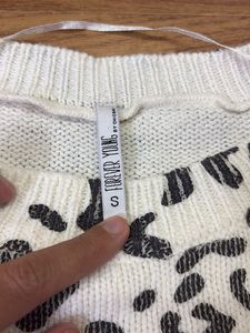 Forever Young Leopard Print Sweater