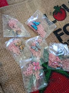 Cute Butterfly Resin Art Simple Chains(Qty-6)