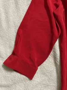 Vintage Red Button-Down