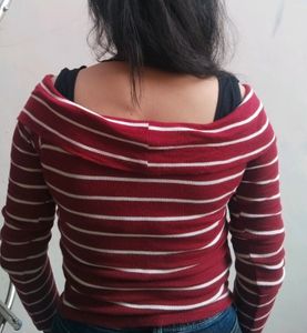 Maroon Top