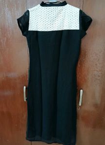 Black Midi Outdoor Dress