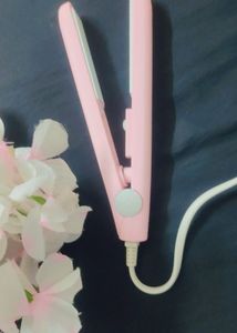 Mini Pink Hair Straightener