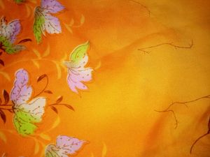 Floral Print Saree Womens