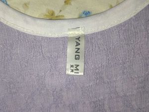 Lavender Crop Top