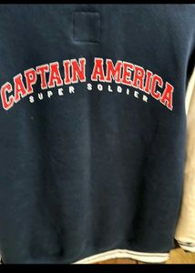 Captian America Marvel Varsity Jacket