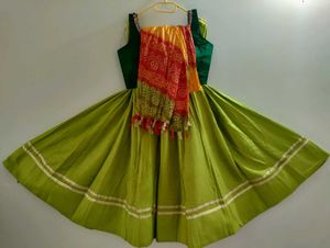 Beautiful Green Chaniya Choli