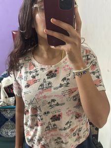 Printed Casual T-Shirt