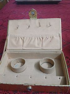 Elegant Gold-Tone Clutch