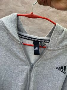 Orignal Adidas Gray Hoodie