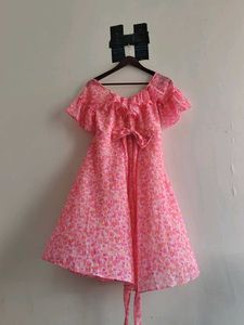 Pink Floral Sundress