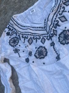 Short Emboridery Kurta