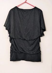 Black Layered Top