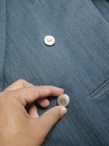 Wedding Branded Blue Blazer