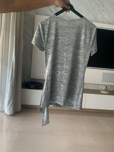 Fix price never worn before grey Shimmer T-shirt