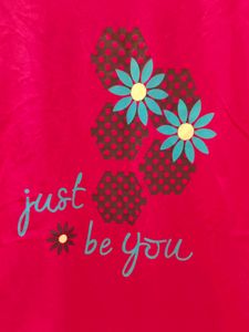 Dark Pink T Shirt