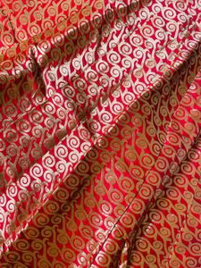 Red Banarasi Ghaghra