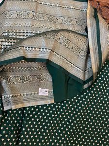 Weekend Offer ! New Party Wear Designer Green Sare
