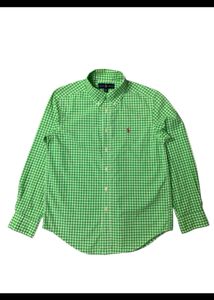 Ralph Lauren Green Checkered Shirt