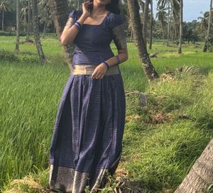 South Indian Pavada And Top