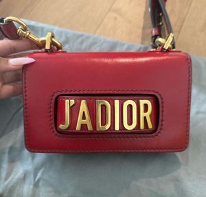J&#39;Adior Leather Flap Bag