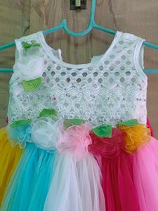 Cute Colorful frock