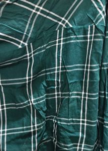 Checked casual shirt for women 🎀