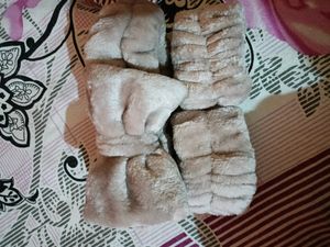 Fur Head And Wrist Band