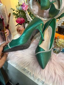 Elegant Green Heels from Dubai