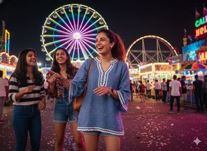 💙Indigo Breeze:The All-Occasion Artisanal Tunic🌊