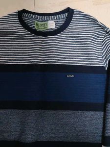 Striped Knit Sweater