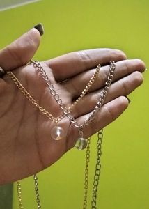 Golden/Silver Chain Necklace