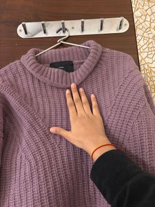 Mauve Knit Sweater