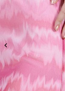 Shein High Waist Abstract Print Midi Slit Skirt