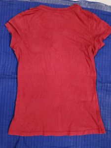 Red Paris Graphic Tee
