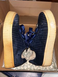 Pink &amp; Blue Velvet Lee Cooper Shoes