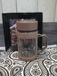 Mason Jar with Straw