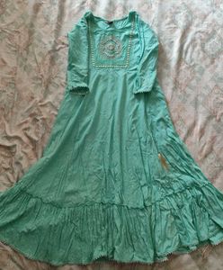 Elegant Mint Green Dress