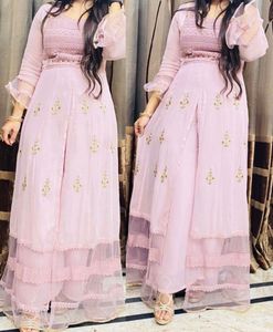 Beautiful Dress With Plazo