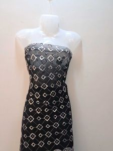 Elegant Black Dress Material