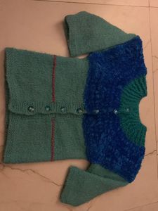 Handmade Woollen Baby Sweater