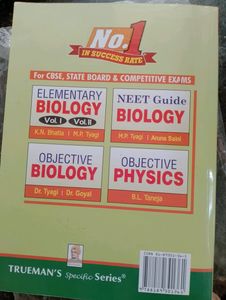 Trueman&#39;s Elementary Biology Vol. I forgot Class12