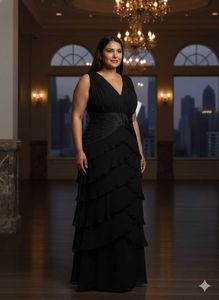 Elegant Black Maxi Dress
