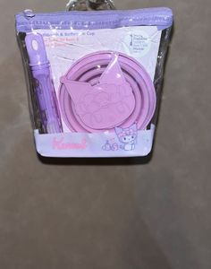 Kuromi Toothbrush & Bathroom Cup