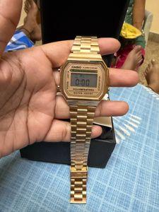 Casio Rose Gold Digital Watch